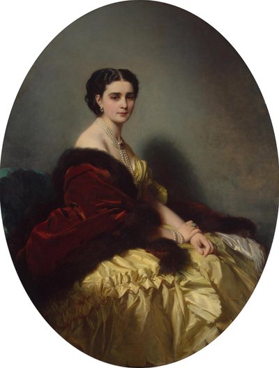Sophia Petrovna Narishkina da Franz Xaver Winterhalter